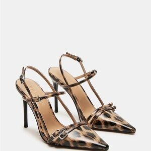 Steve Madden Brown and Black Heels Elegant Design